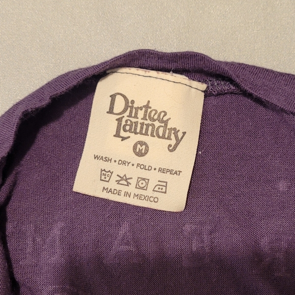 Dirtee Laundry Alien Dream Polyester TShirt Purple - Picture 3 of 3